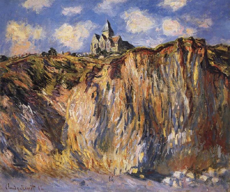 Claude Monet The Church at Varengville,Morning Effect China oil painting art